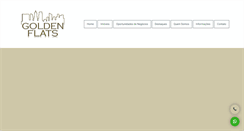 Desktop Screenshot of goldenflats.com.br