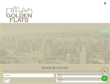 Tablet Screenshot of goldenflats.com.br